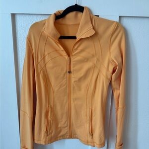 Women's Orange LuluLemon define Jacket
